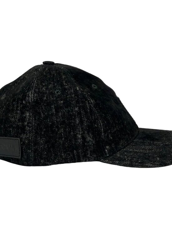 LOEWE Patch Cap K820358X27 Black Cotton Polyurethane Leather - Hat main image 4